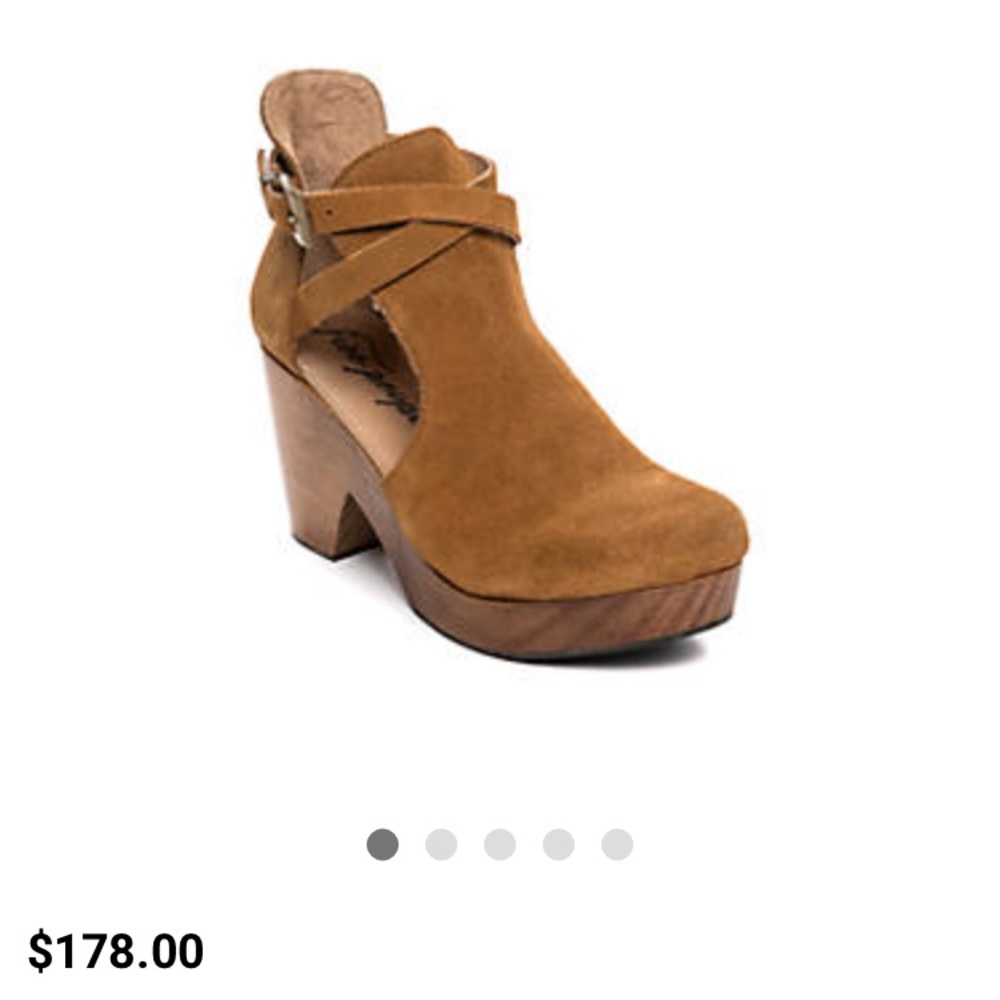 Free People Cedar Clogs